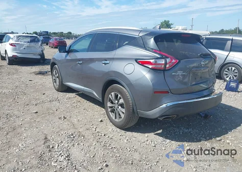 2018 Nissan Murano Sl from USA, damaged, VIN 5N1AZ2MH8JN102555